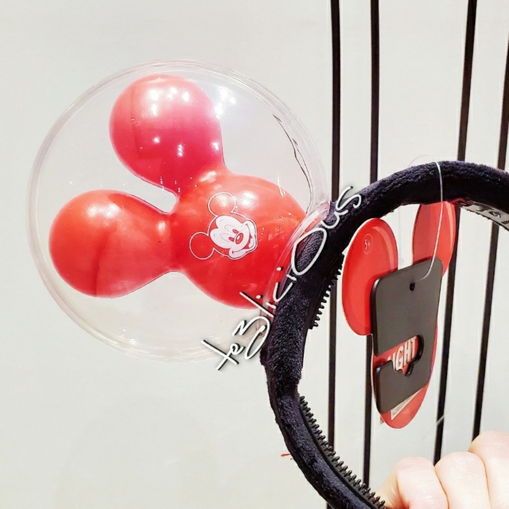 DISNEY PARKS MICKEY LIGHT UP BALLOON EARS HEADBAND - Picture 2 of 7